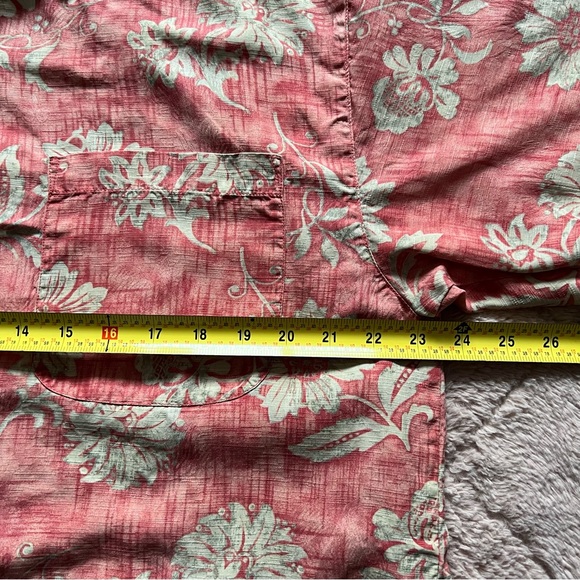 Tommy Bahama 100% Silk Botton Down Hawaiian Shirt‎ Men’s Size L - Picture 5 of 6